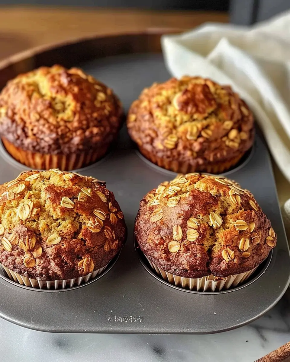 Banana Oatmeal Muffins: Easy, Healthy Treats for Any Time