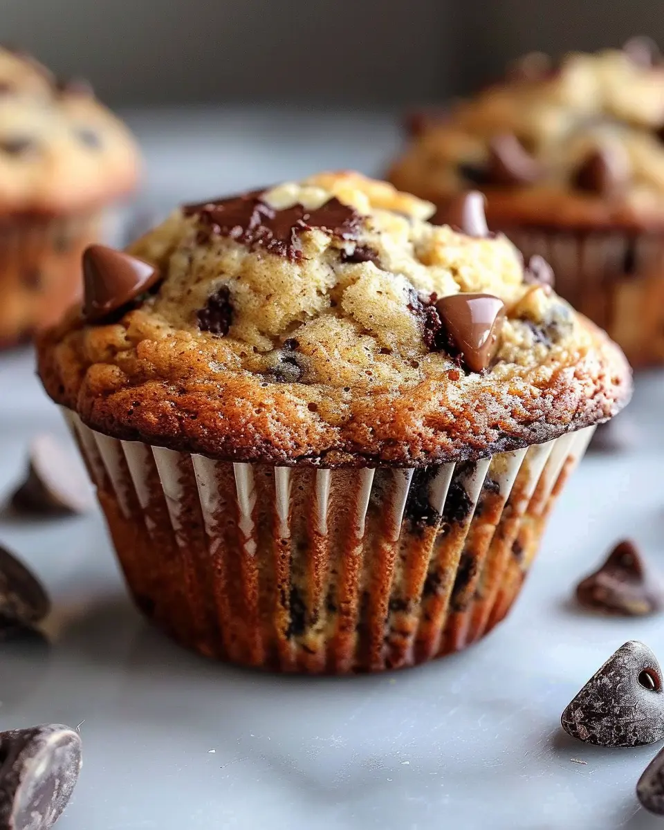 Heavenly Chocolate Chip Banana Muffins: The Best Homemade Delight