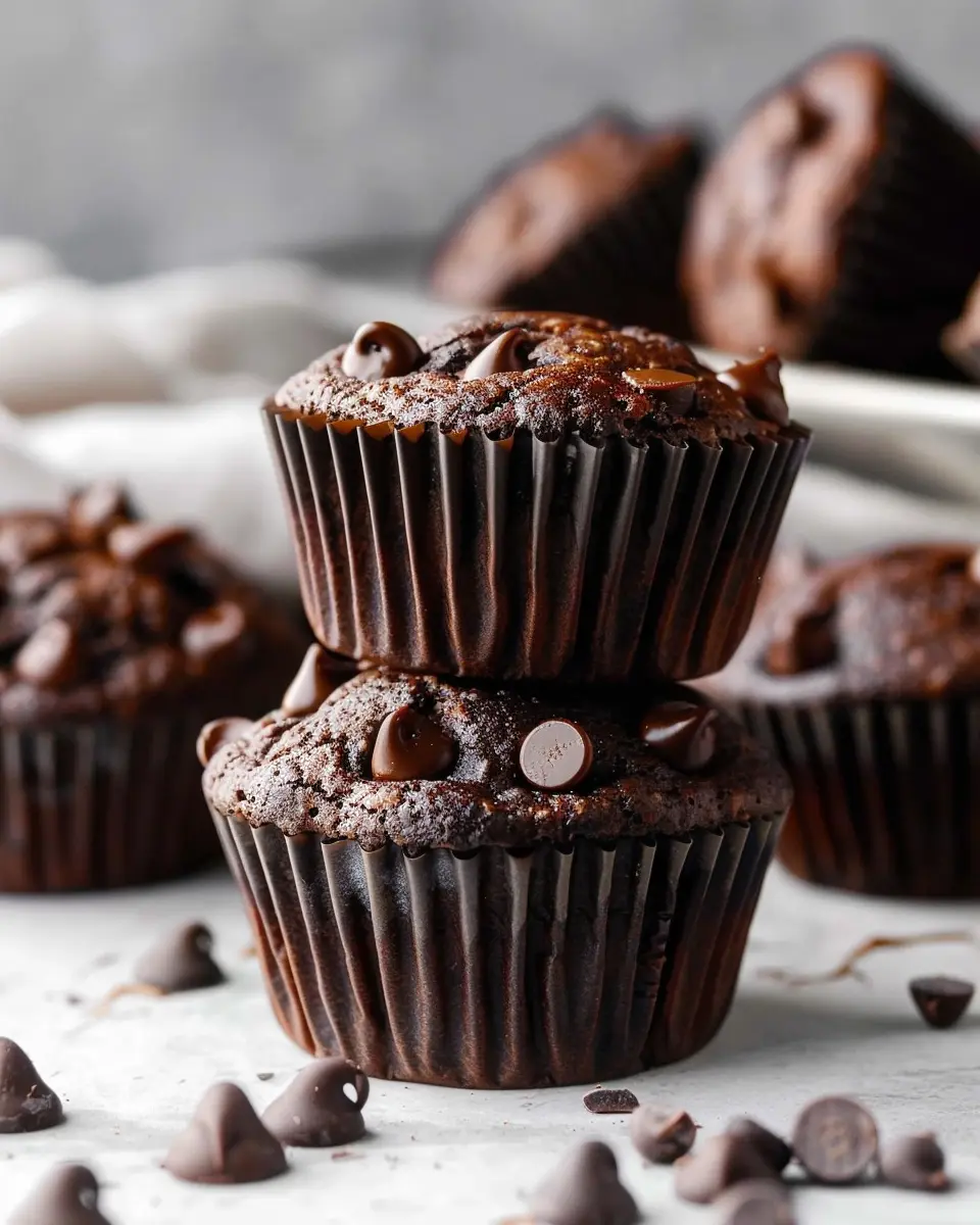 Double Chocolate Banana Muffins Recipe – Indulge in Homemade Goodness