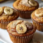 Maple Cinnamon Banana Muffins