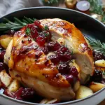 Impressive Cranberry Brie Stuffed Chicken