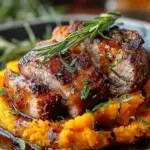 Apple Cider Pork with Mashed Sweet Potatoes Recipe
