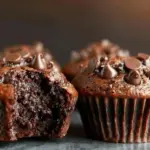 Double chocolate chip muffins