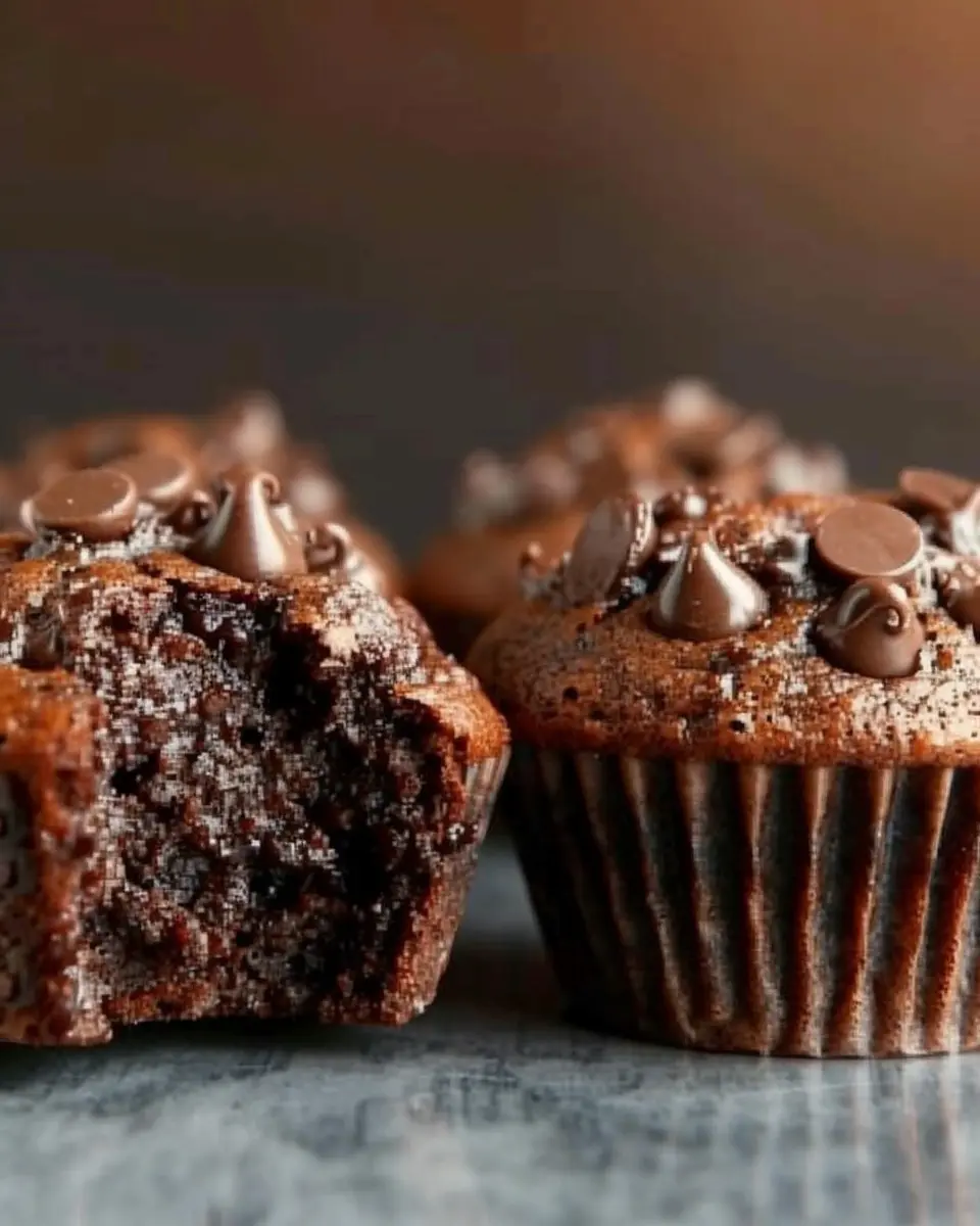 Double chocolate chip muffins: The best homemade treat for all