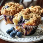 Irresistible Blueberry Muffins with Crumb Topping Recipe