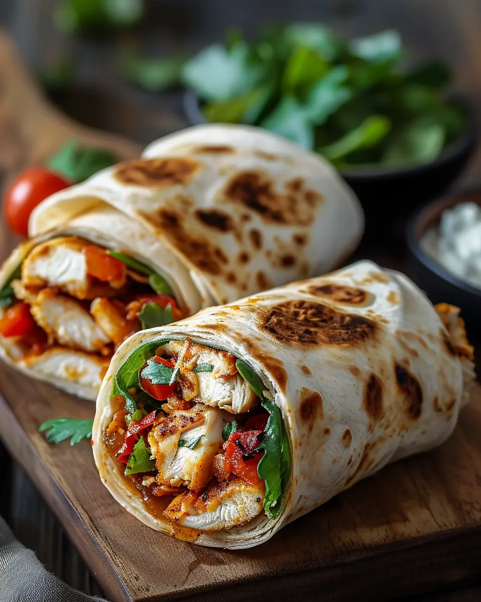 Crispy Air Fryer Chicken Mozzarella Wraps for Easy Weeknight Dinners