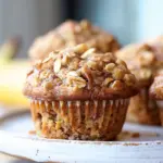 Banana Oatmeal Muffins