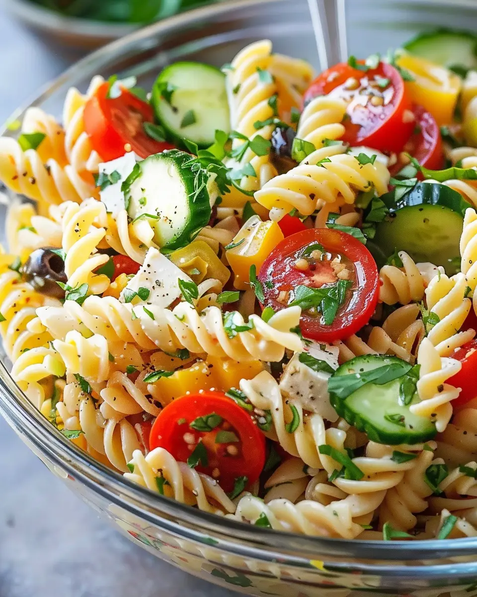 Zesty Cold Pasta Salad with Italian Dressing You’ll Love Today