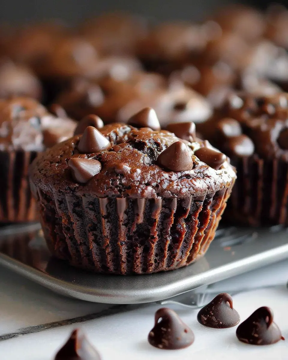 Double Chocolate Chip Muffins: Indulgent Treats to Melt Their Hearts