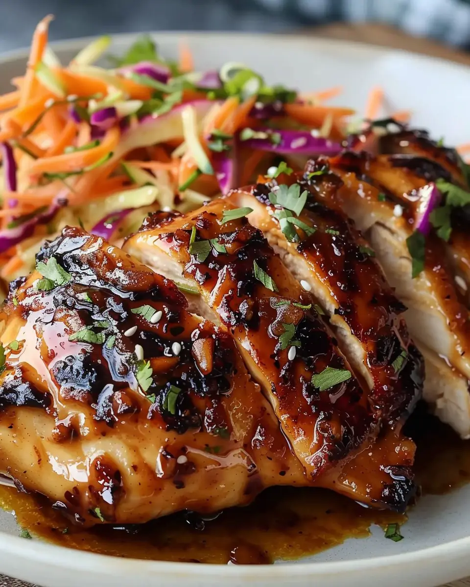 Sticky Apple Cider Chicken: Best Recipe with Crisp Autumn Slaw