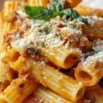 Creamy Spicy Italian Rigatoni