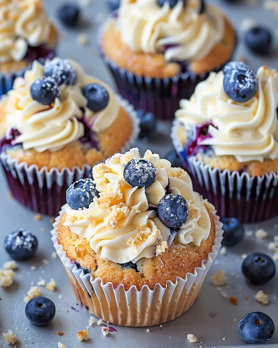 Bursting Blueberry Muffin Cupcakes: The Best Sweet Indulgence