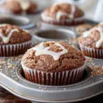 Glazed Gingerbread Muffins