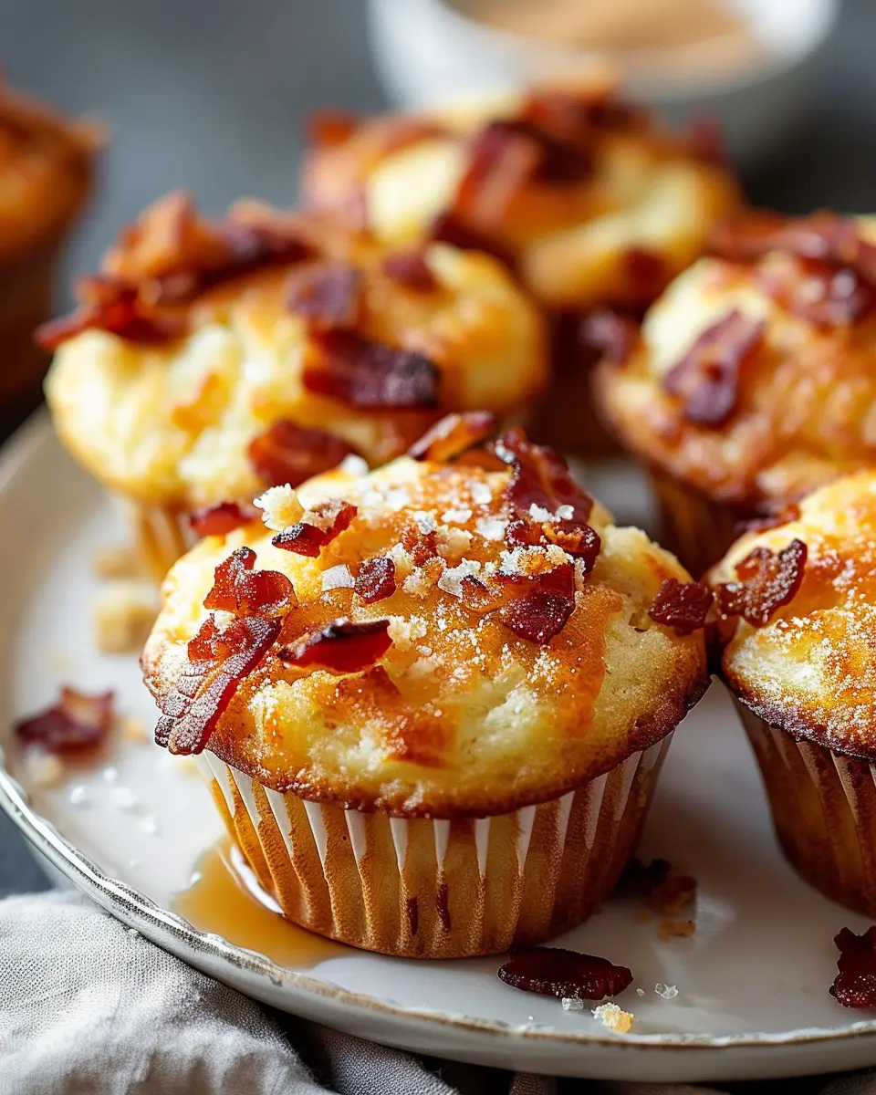 Maple Bacon Pancake Muffins with Turkey Bacon: The Best Homemade Delight