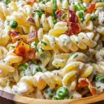 Creamy Bacon Ranch Pasta Salad