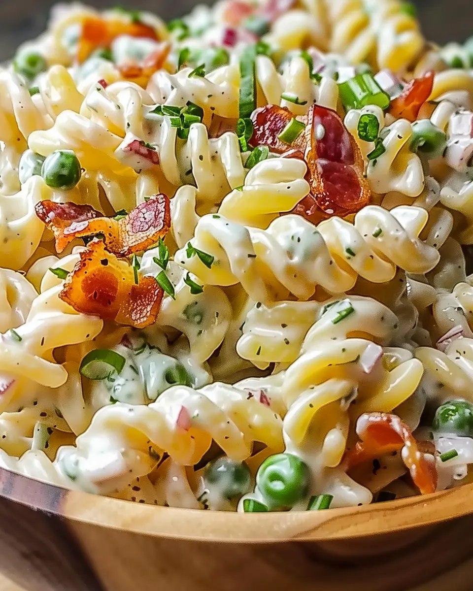 Creamy Turkey Bacon Ranch Pasta Salad You’ll Love in Minutes