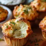 Cheese Garlic Muffins