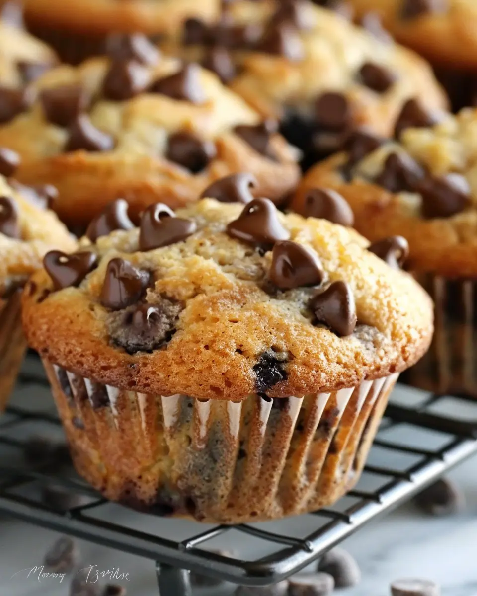 Ultimate Bakery Style Chocolate Chip Muffins You’ll Love
