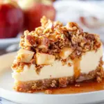 Apple Crisp Cheesecake