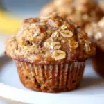 Banana Oatmeal Muffins