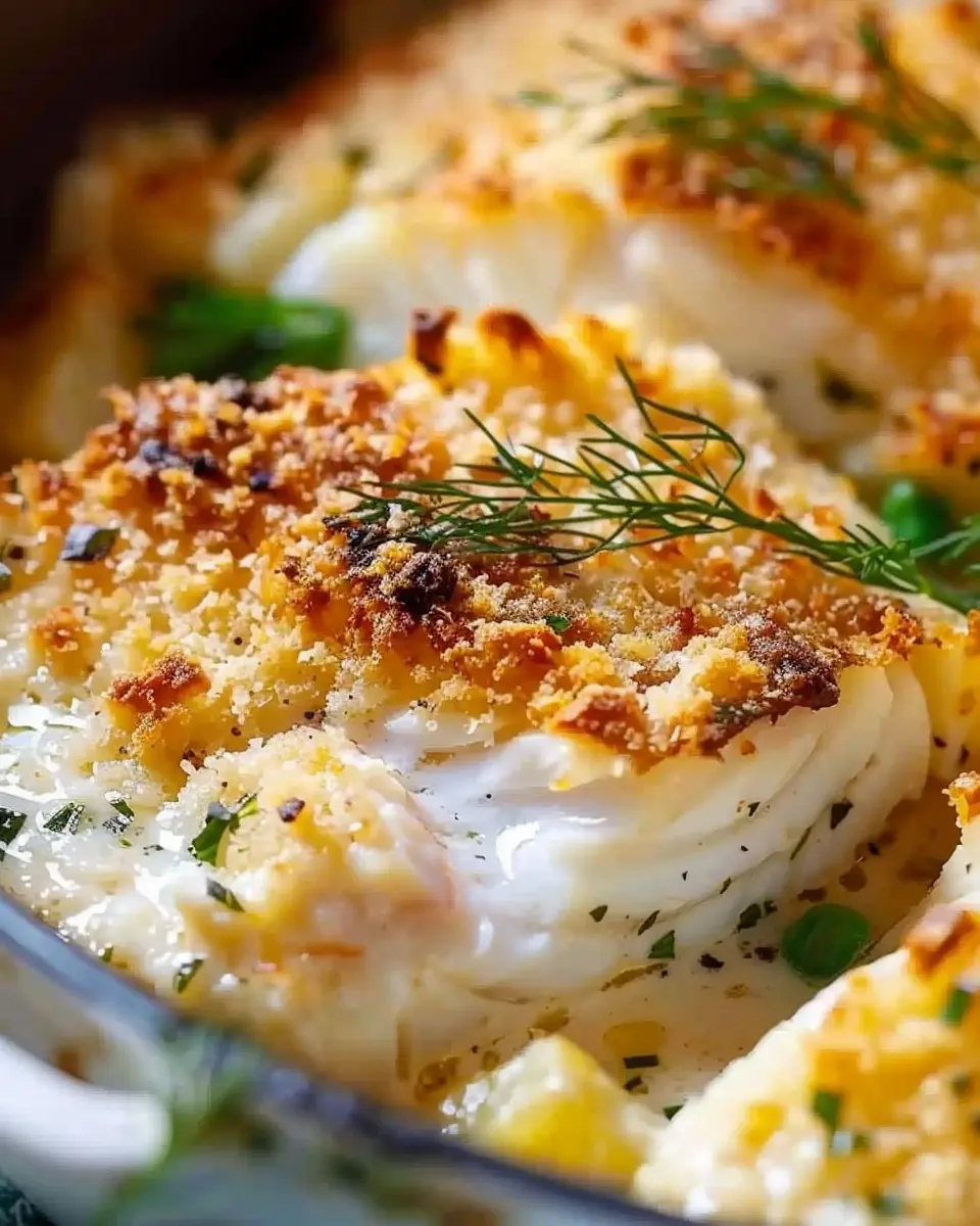 Easy Creamy Fish on Potato Gratin: A Delightful Family Favorite