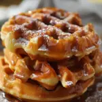Apple Fritter Waffle Donuts