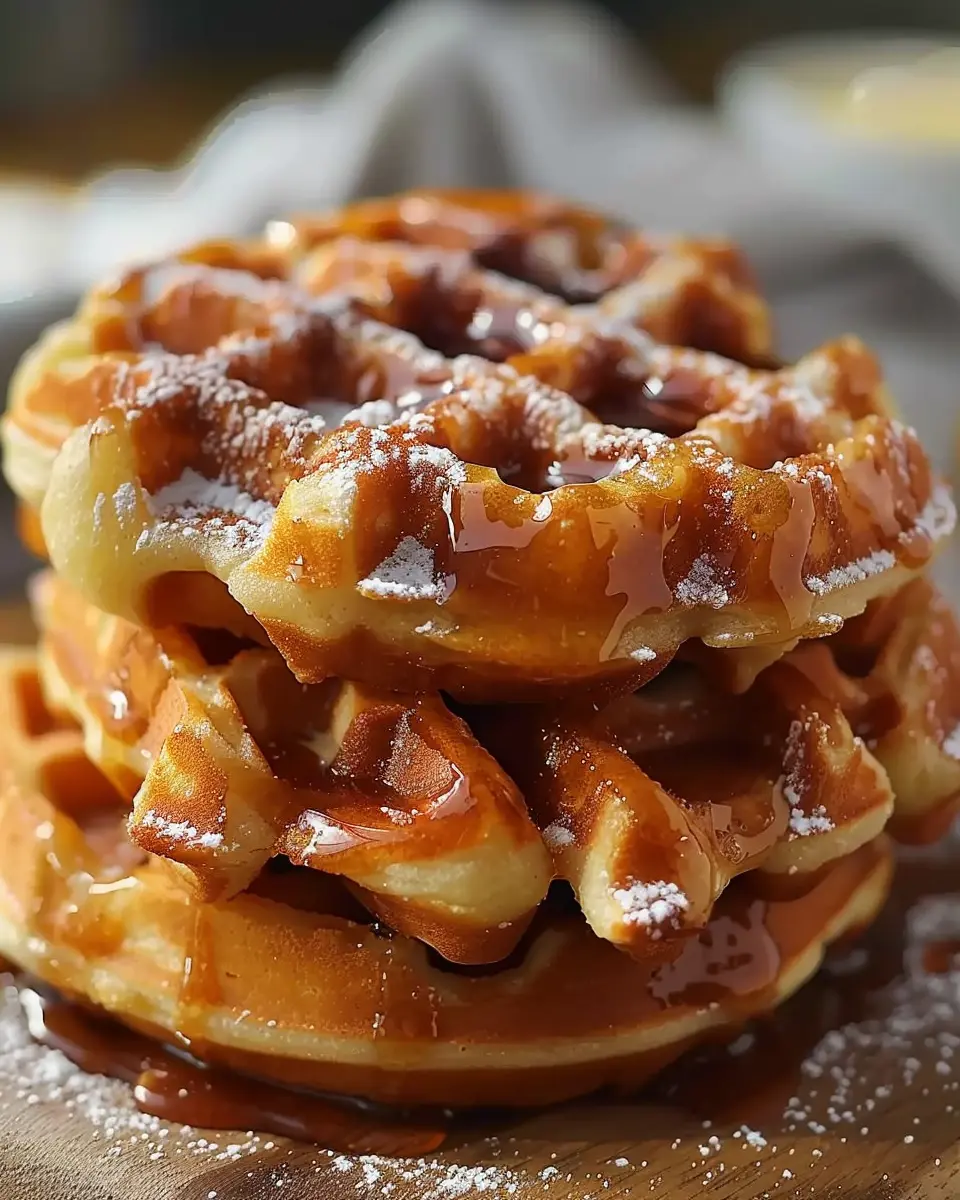Apple Fritter Waffle Donuts: Easy, Irresistibly Indulgent Treat