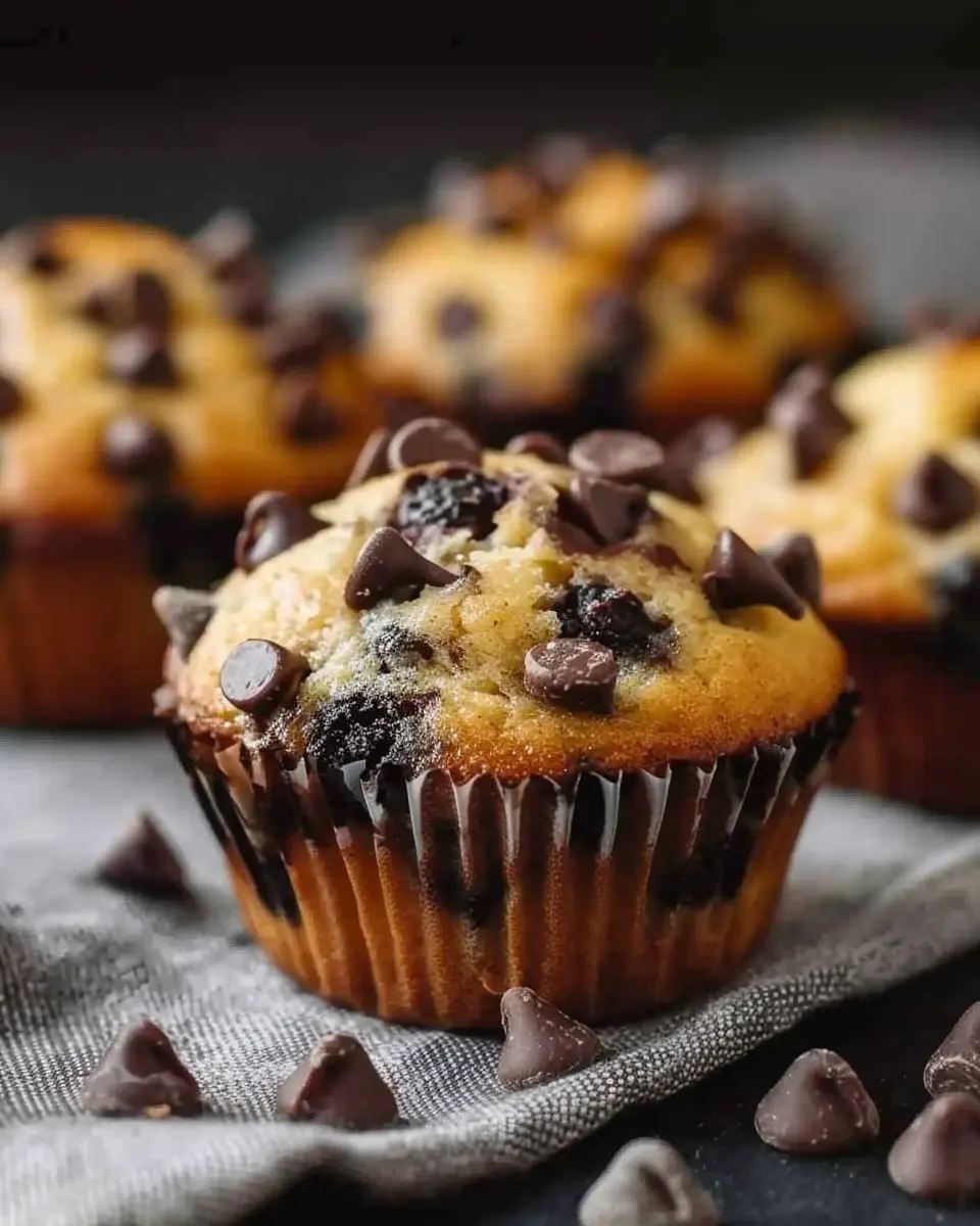 Classic Chocolate Chip Muffins: Your Easy Must-Try Recipe