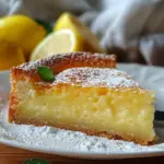 Italian Grandma’s Lemon Custard Cake