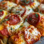 High-Protein Pepperoni Pizza Rolls (12-Pack!) : Cheesy, Crispy & Clean-Eating Approved