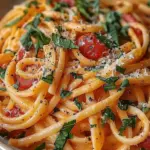 TOMATO GARLIC PASTA QUICK EASY