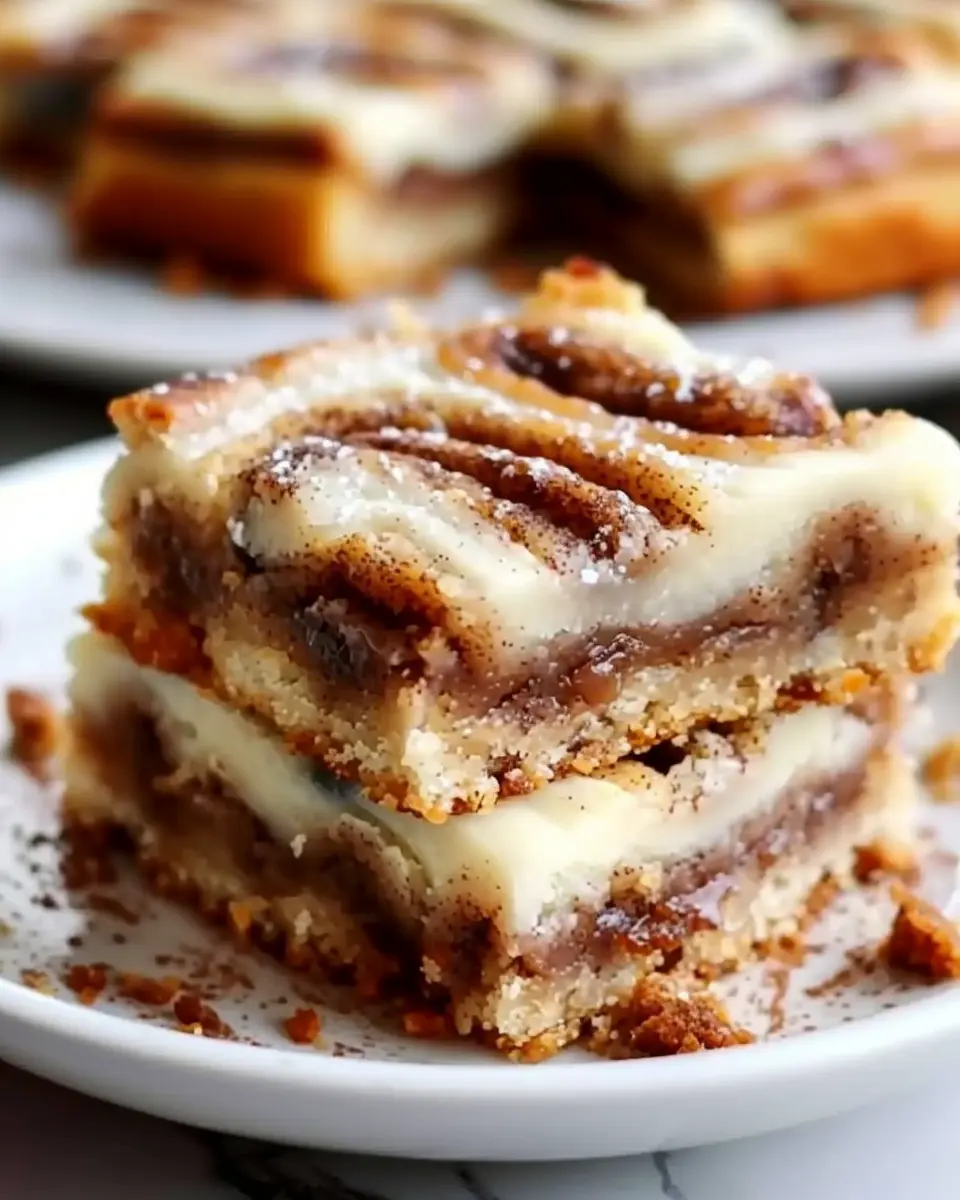 Indulge in Irresistible Cinnamon Roll Bliss Bars Today for a Sweet Treat