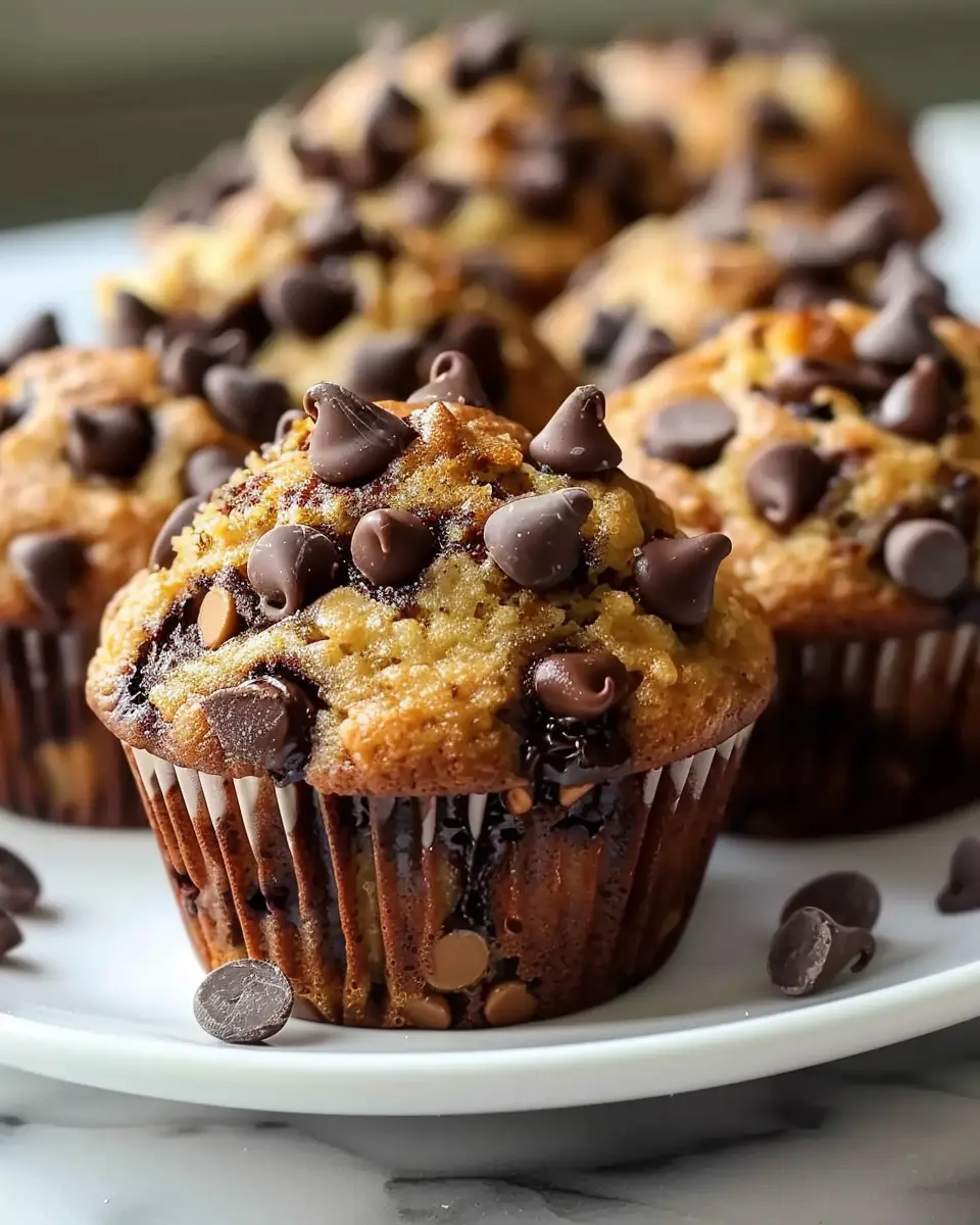 Moist Chocolate Chip Banana Muffins Recipe: Indulgent Comfort for You