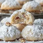Buttery Pecan Snowball Cookies