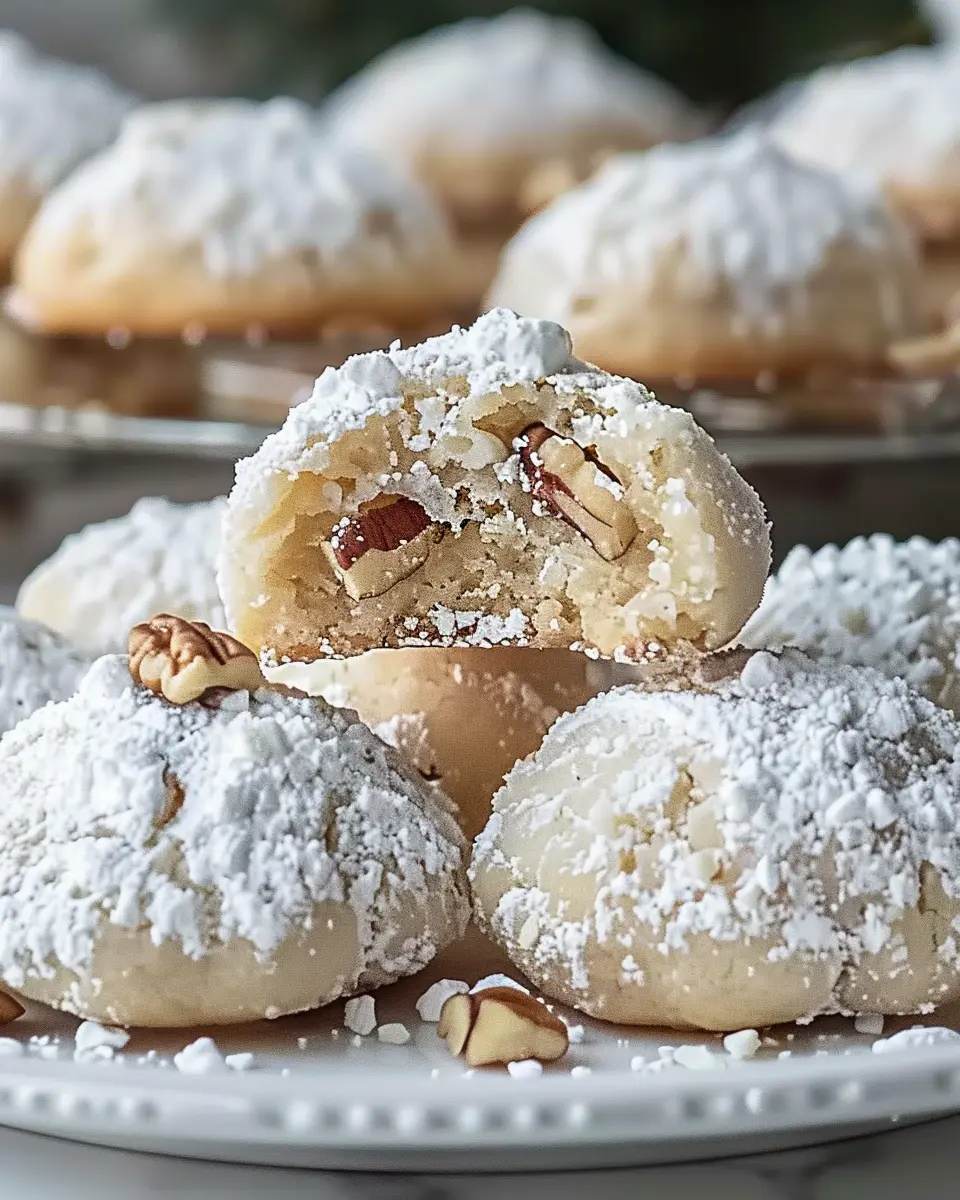 Buttery Pecan Snowball Cookies: The Best Melt-in-Your-Mouth Treat