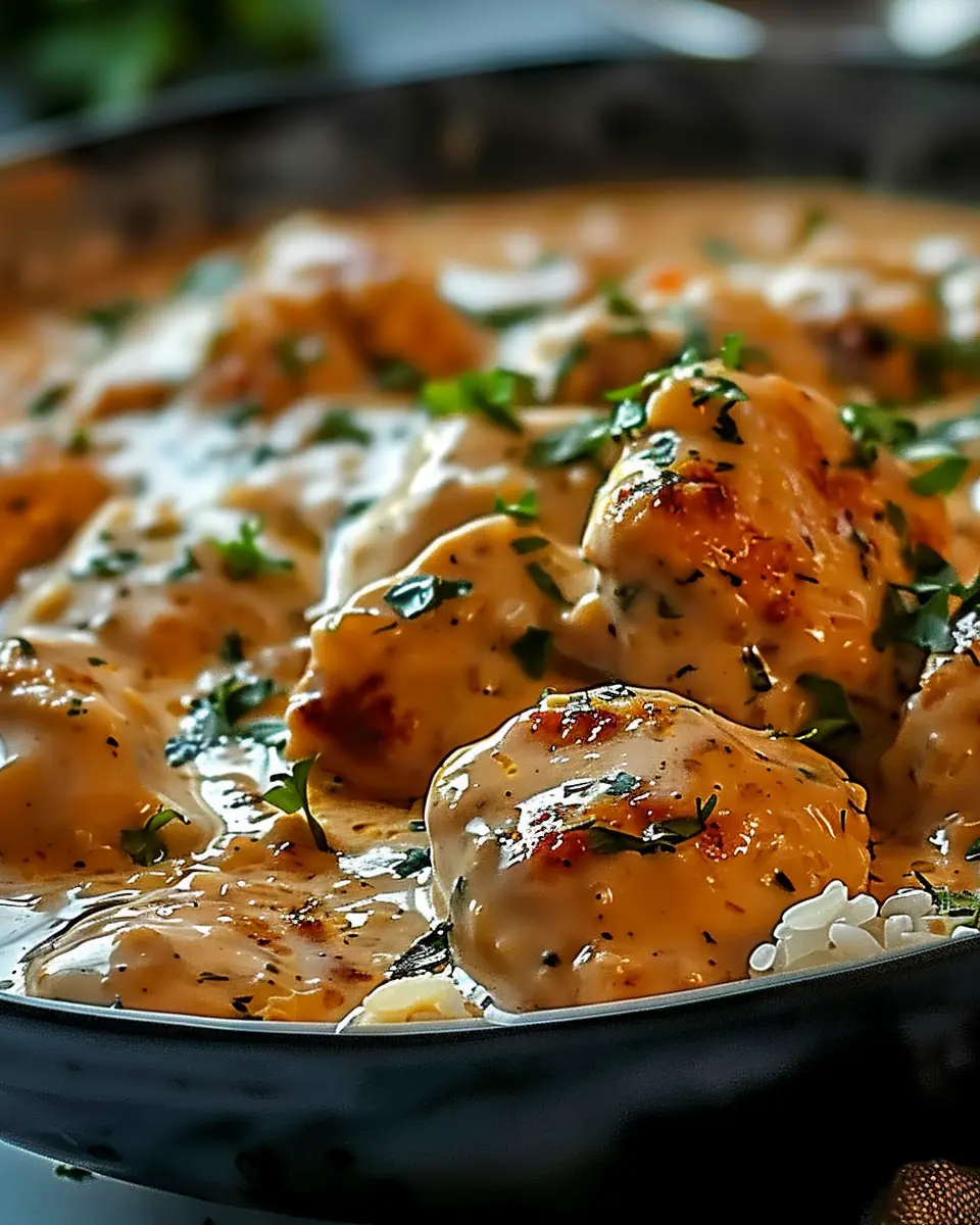 Creamy Smothered Chicken and Rice: Comfort in Every Bite