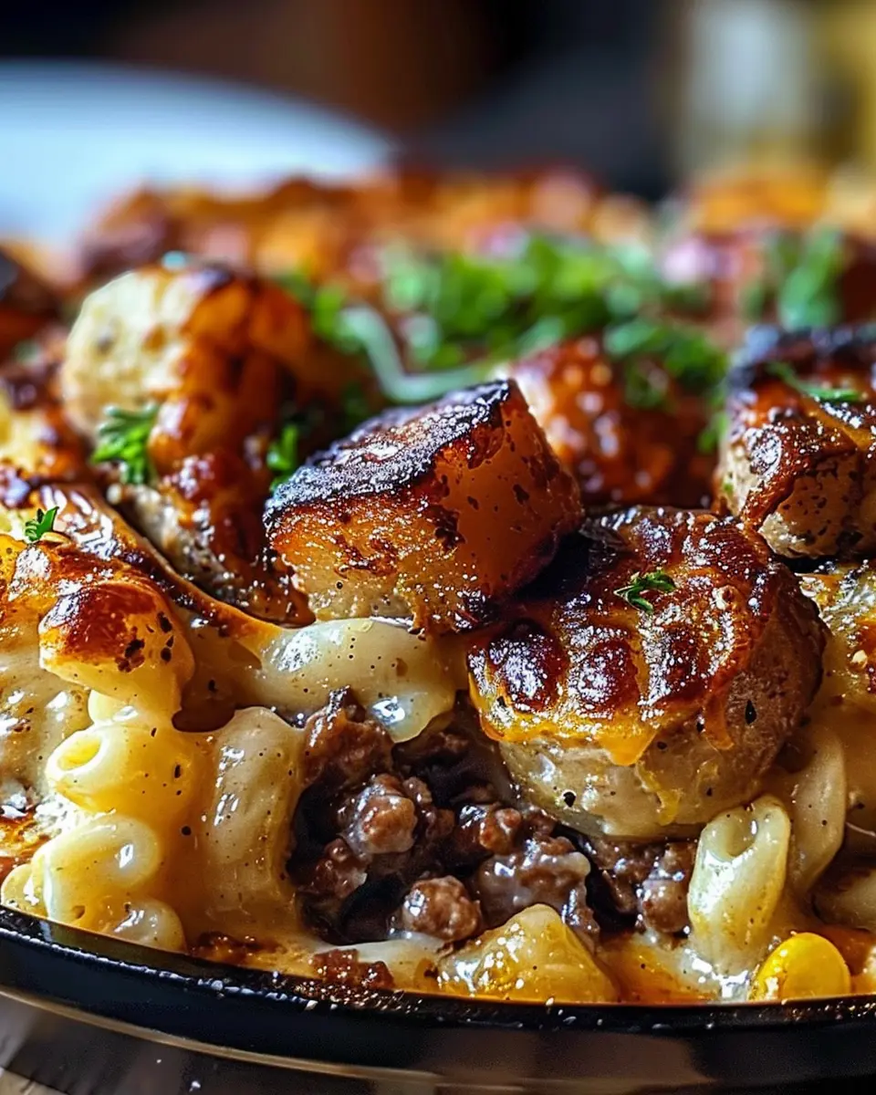 The Ultimate Comfort Food Mashup: Indulgent Turkey Bacon & Beef Delights