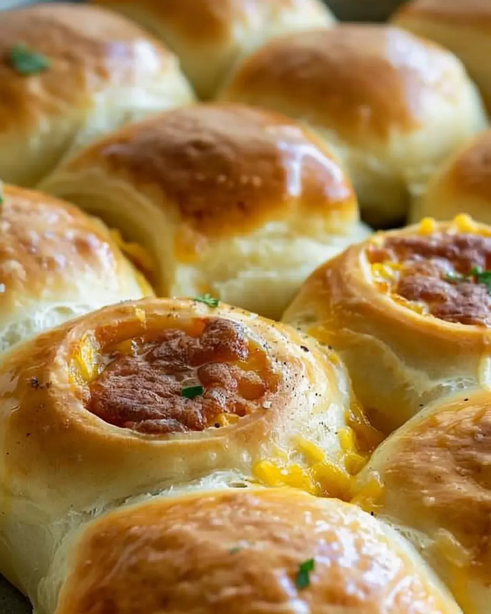 Breakfast Rolls: Easy Turkey Bacon & Chicken Ham Delight