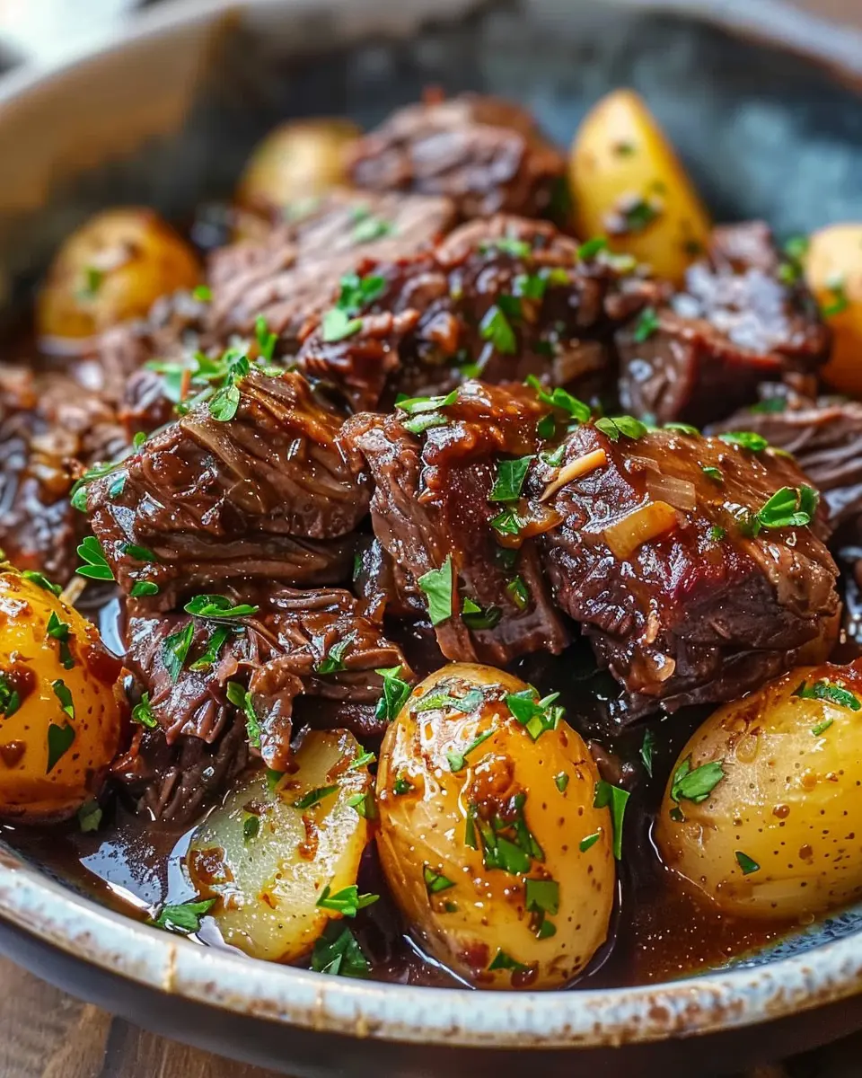Slow Cooker Garlic Butter Beef: The Best Comfort Food Delight