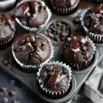 Double Chocolate Espresso Muffins