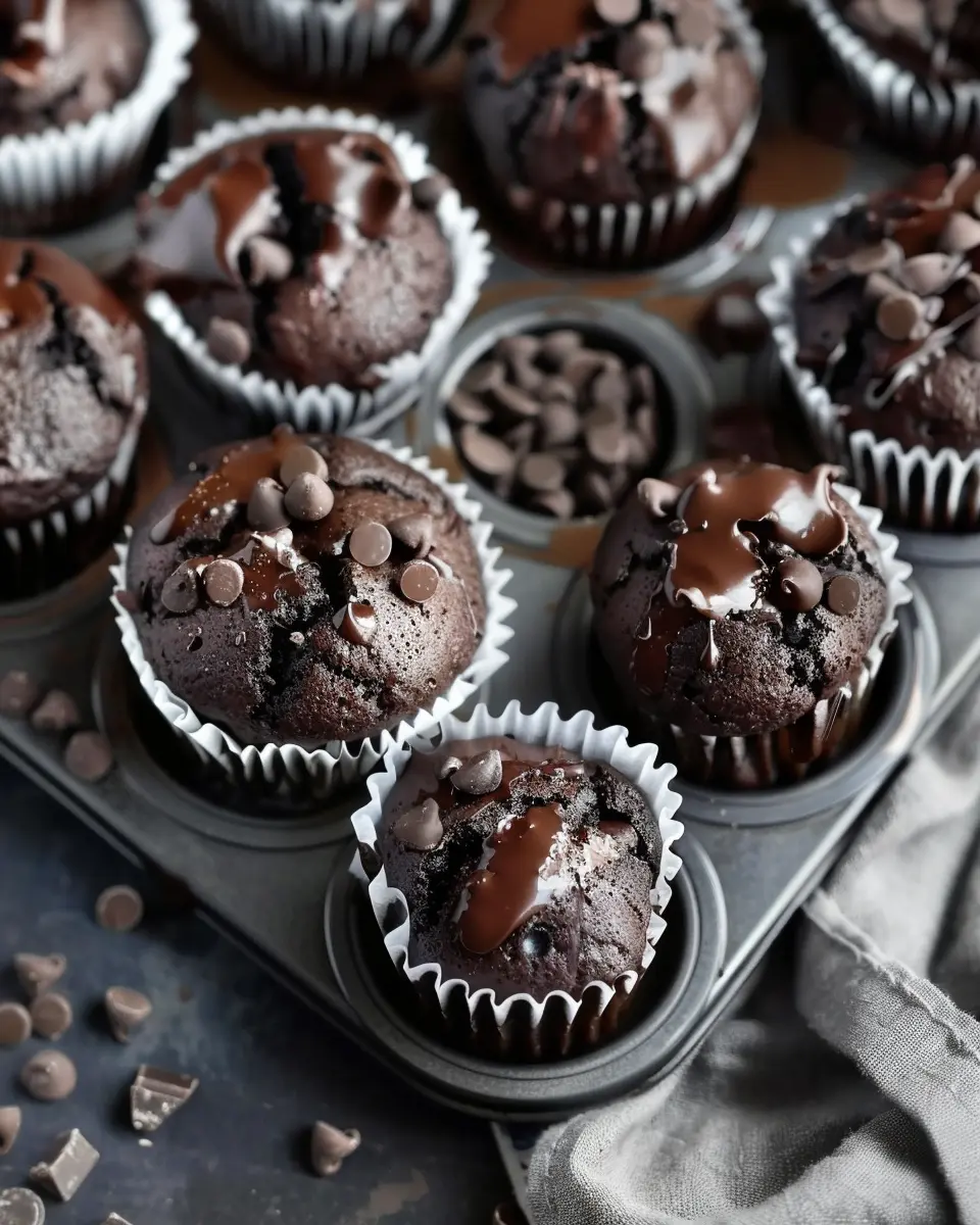 Double Chocolate Espresso Muffins: The Best Indulgent Treat