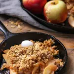 Cast Iron Apple Crisp