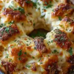 Chicken Alfredo Monkey Bread