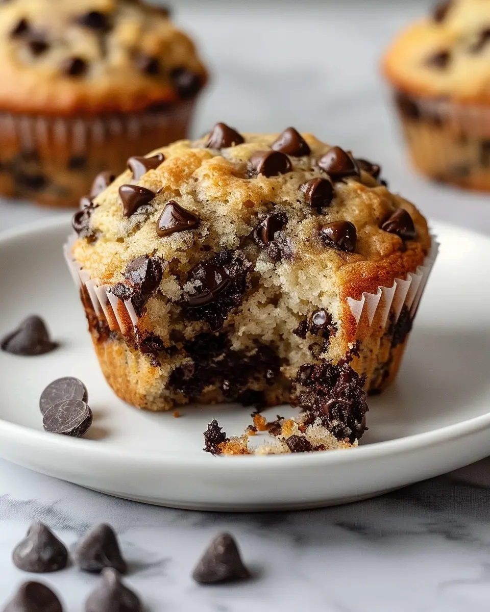 Amazing Chocolate Chip Banana Muffins Recipe for Pure Indulgence