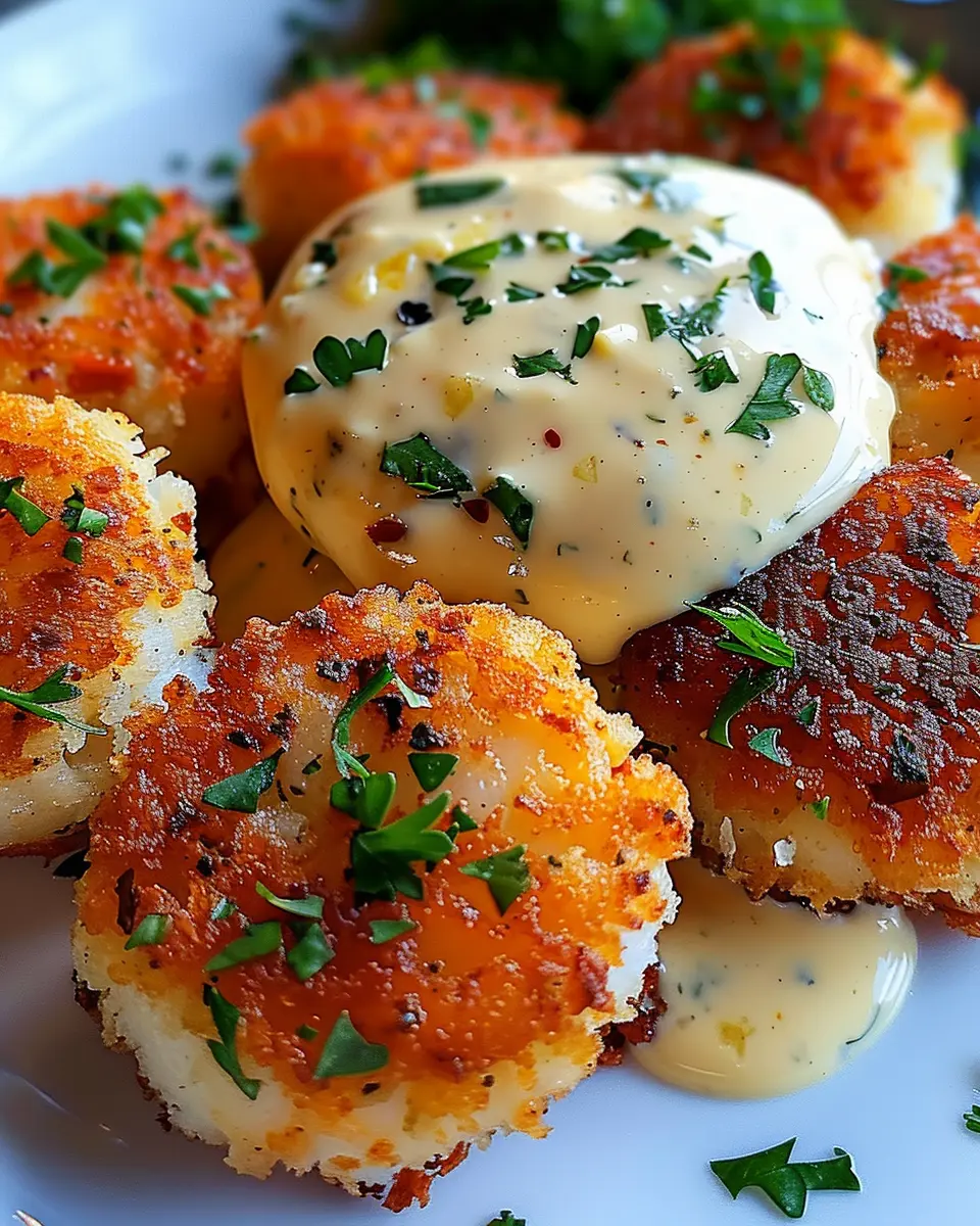 Savory Shrimp Cakes with Creamy Lemon Aioli Bliss to Delight Your Palate