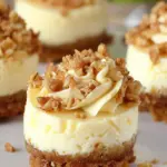 Apple Crisp Mini Cheesecakes