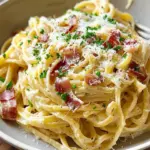 Easy Creamy Carbonara Pasta
