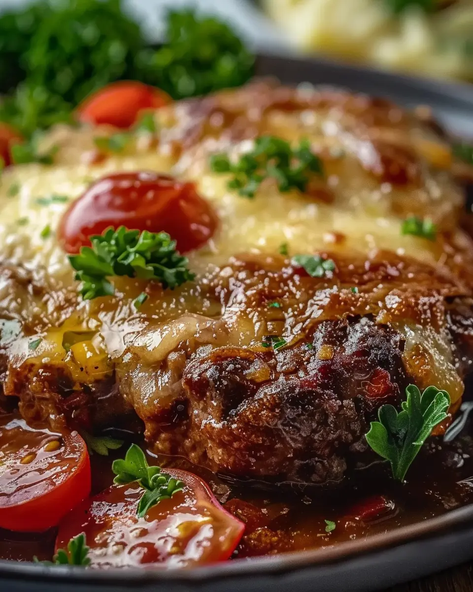 Amish Hamburger Steak Bake: A Juicy Family Favorite with Turkey Bacon