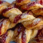 Berry Puff Twists