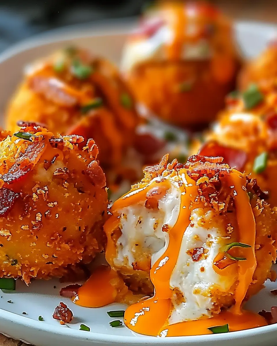 Buffalo Chicken Turkey Bacon Mozzarella Bombs for Game Day Bliss